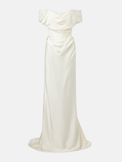 Vivienne Westwood Bridal Nova Cocotte satin corset gown at Collagerie