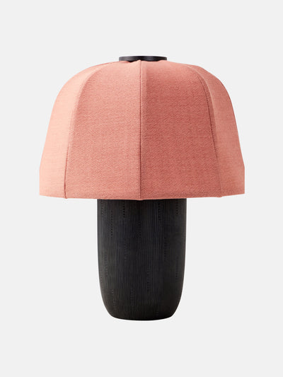 Zanat Meduza Large wood table lamp by Sebastian Herkner at Collagerie