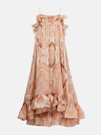 Zimmermann Illuminate printed silk maxi dress at Collagerie