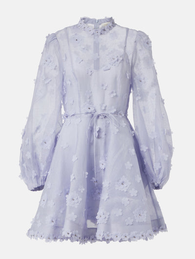 Zimmermann Matchmaker Lift Off linen and silk minidress at Collagerie