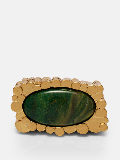 Zimmermann Wisp 16kt gold-plated embellished ring at Collagerie