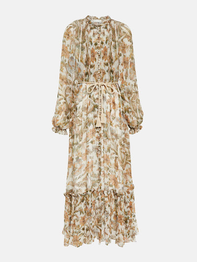 Zimmermann Floral crêpe maxi dress at Collagerie