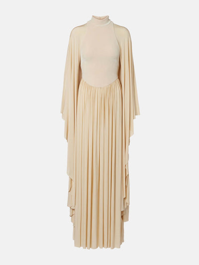 Zimmermann Memento pleated velvet gown at Collagerie