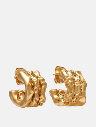 Zimmermann Wisp Mini huggie earrings at Collagerie
