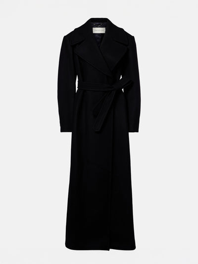 Dries Van Noten Wool-blend twill coat at Collagerie
