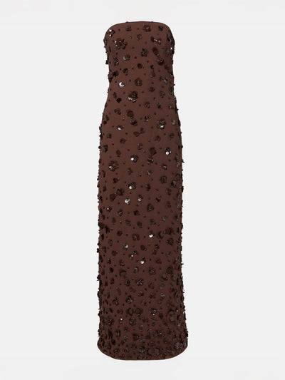 Simkhai Serafina embellished bustier gown at Collagerie