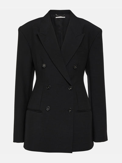 Stella Mccartney Double-breasted wool blazer at Collagerie