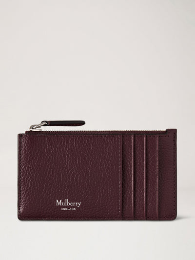 Mulberry Continental zipped long card holder at Collagerie