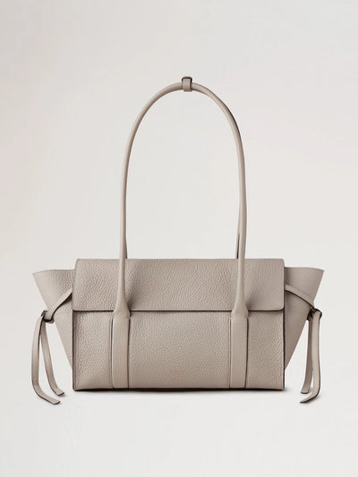 Mulberry Small soft bayswater in chalk heavy grain at Collagerie