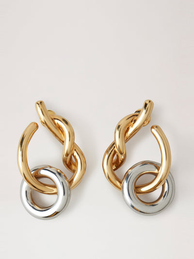 Mulberry Twist knot earrings at Collagerie