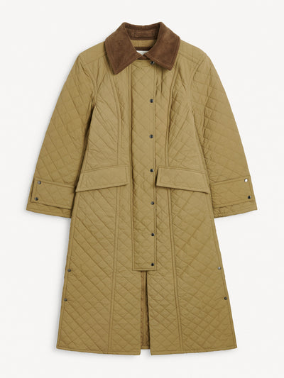 By Malene Birger Pinelope coat in Elmwood Beige at Collagerie