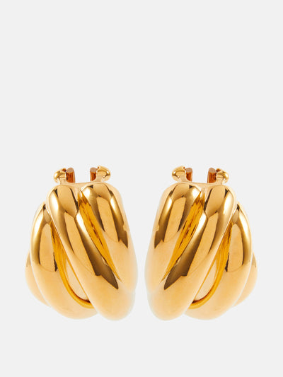 Balenciaga Saturne clip-on earrings at Collagerie