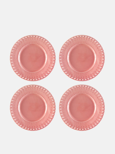 Bordallo Pinheiro Fantasia dessert plates (set of 4 ) at Collagerie