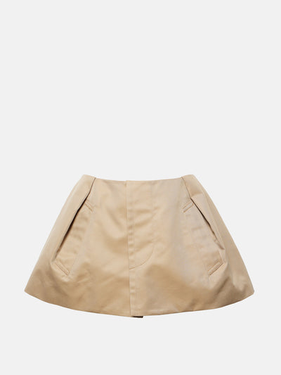 Sacai Cotton-blend gabardine shorts at Collagerie