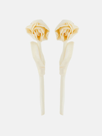 Simone Rocha Rose earrings at Collagerie