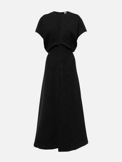 Totême Slouch midi dress at Collagerie