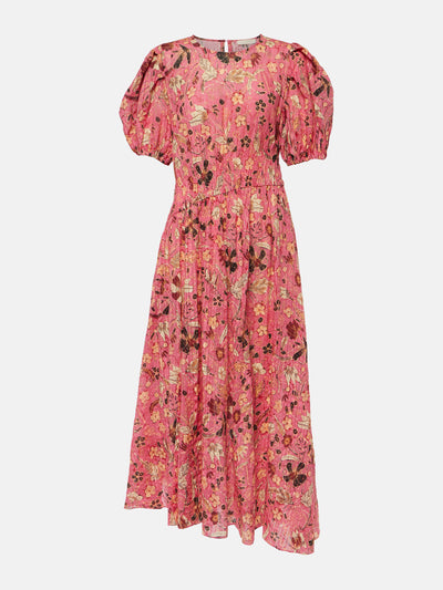 Ulla Johnson Eden cotton-blend midi dress at Collagerie