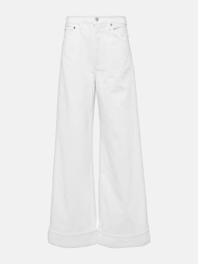 Agolde Dame Jean high-rise wide-leg jeans at Collagerie