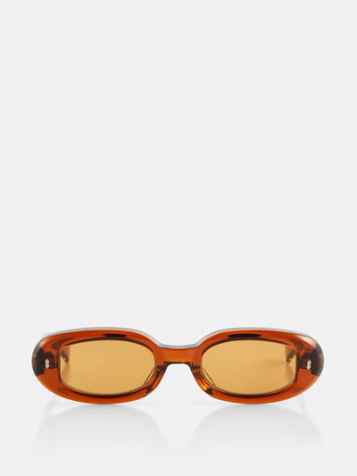 Jacques Marie Mage Besset oval sunglasses at Collagerie