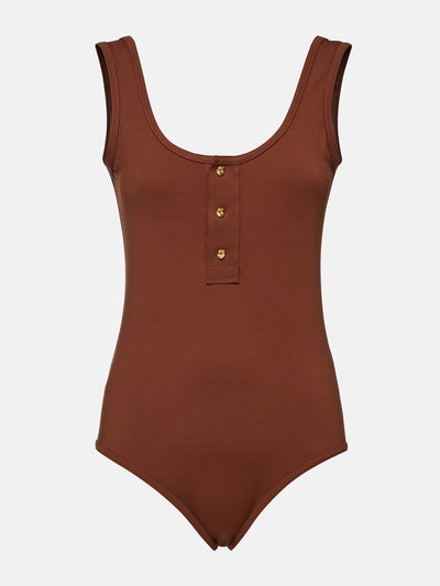 Bottega Veneta Buttoned swimsuit at Collagerie