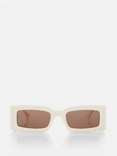 Gucci Double G rectangular sunglasses at Collagerie