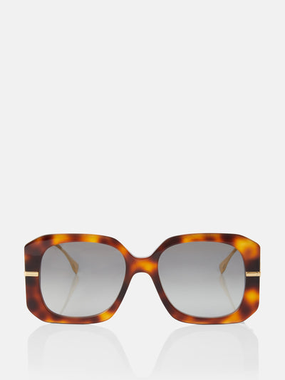 Fendi Fendigraphy oversized sunglasses at Collagerie