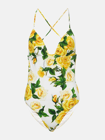 Dolce & Gabbana Floral swimsuit at Collagerie