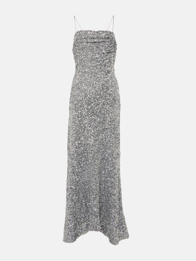 Ganni Sequined slip dress at Collagerie