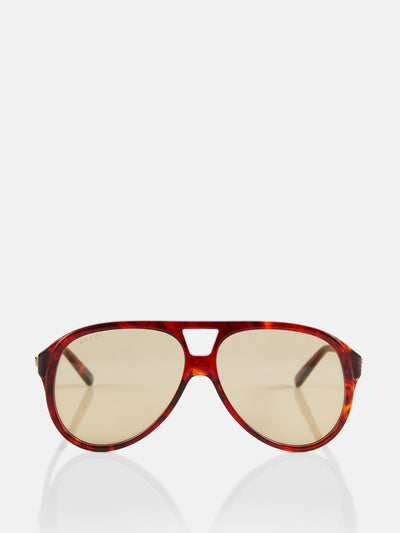 Gucci Aviator sunglasses at Collagerie