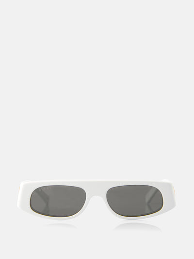 Gucci Runway rectangular sunglasses at Collagerie