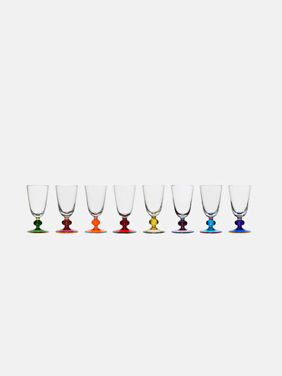 La DoubleJ Perfetto wine glasses (set of 8) at Collagerie