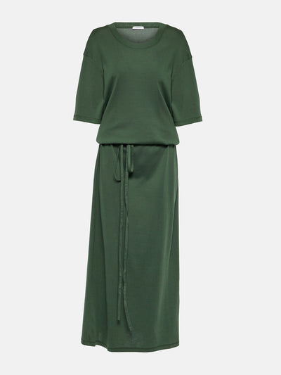 Lemaire Cotton jersey midi dress at Collagerie