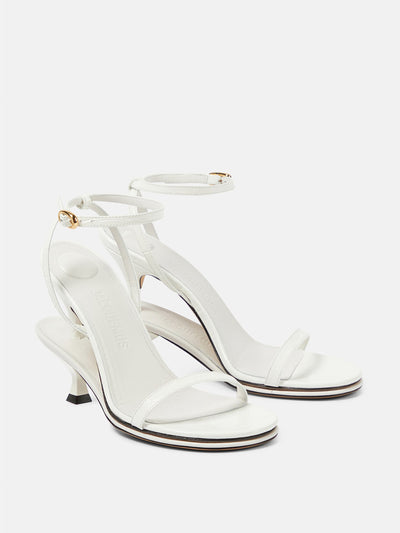 Jacquemus Les Doubles Sandales leather sandals at Collagerie