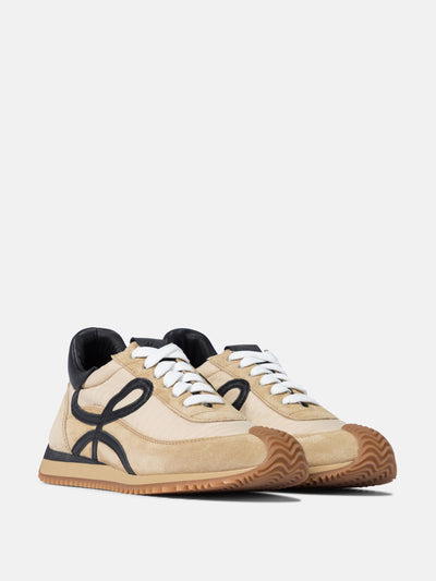 Loewe Flow Runner suede sneakers at Collagerie