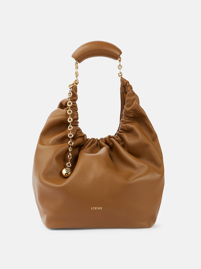 Loewe Squeeze Medium leather shoulder bag at Collagerie