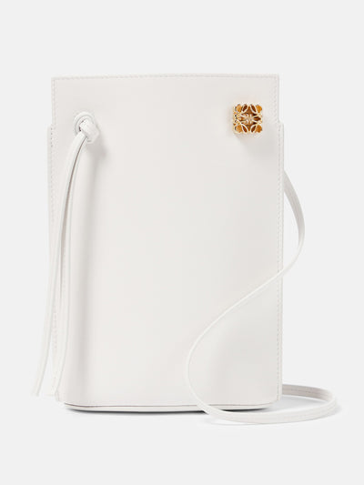 Loewe Dice Pocket leather shoulder bag at Collagerie