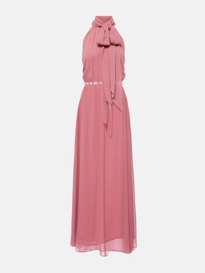 Max Mara Halterneck silk gown at Collagerie