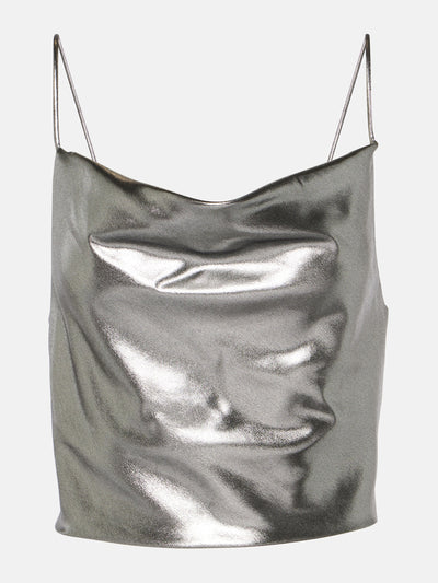 Rotate Birger Christensen Draped top at Collagerie