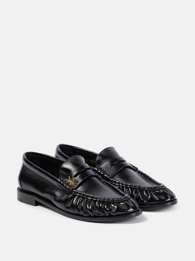 Saint Laurent Le Loafer leather loafers at Collagerie