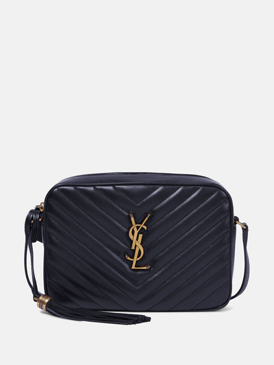 Saint Laurent Lou quilted leather shoulder bag at Collagerie