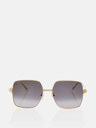 Cartier Eyewear Collection Santos de Cartier square sunglasses at Collagerie