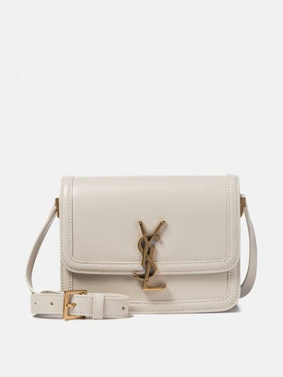 Saint Laurent Solferino Small leather crossbody bag at Collagerie