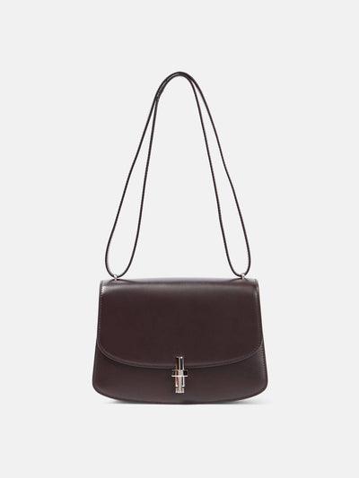 The Row Sofia 8.75 leather shoulder bag at Collagerie