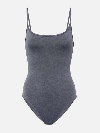 Totême Square-neck swimsuit at Collagerie