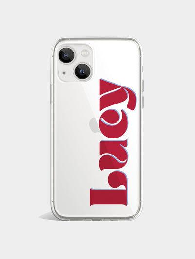 Not Another Bill Clear iPhone Cases at Collagerie