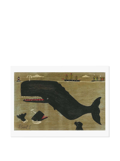 Sailors Jail “Whale & Dog” fine art print by Steve Camps at Collagerie