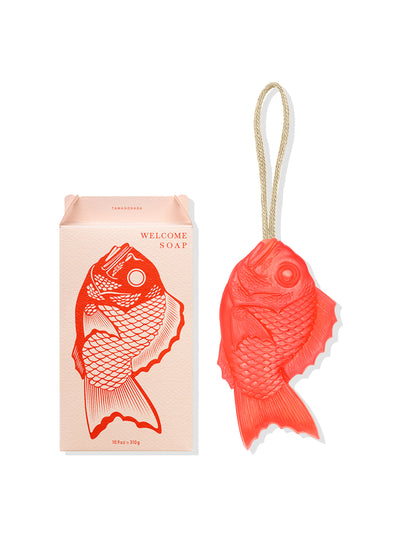 Tamanohada Welcome fish soap at Collagerie
