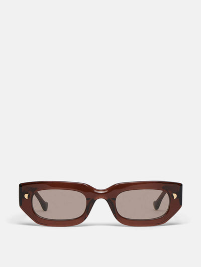 Nanushka Kadee bio-plastic D frame sunglasses at Collagerie