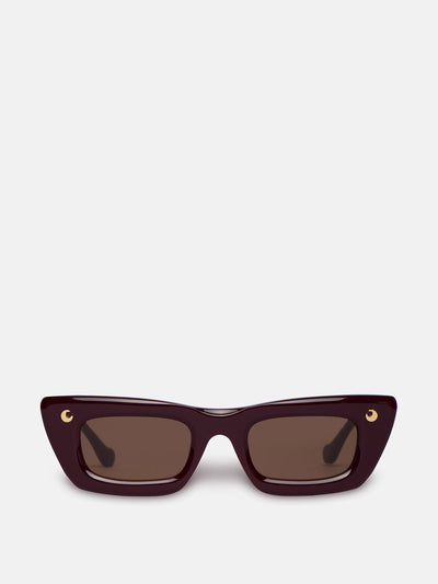 Nanushka Londyn oversized cat-eye sunglasses at Collagerie