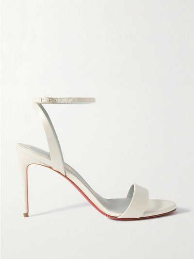Christian Louboutin Loubigirl 85 satin sandals at Collagerie